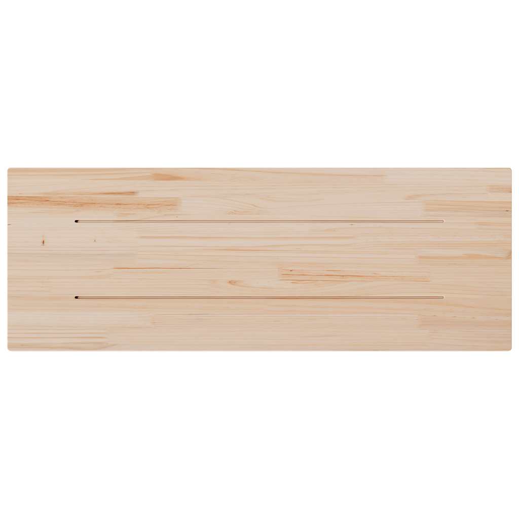vidaXL Blat do stolika, 110x40x2,5 cm, prostokątny, drewno sosnowe