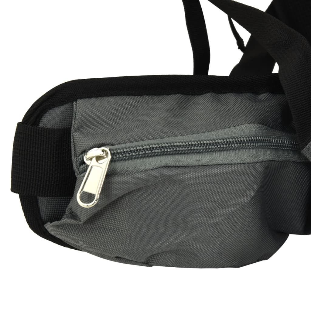vidaXL Plecak turystyczny, szary, 80 L, tkanina Oxford