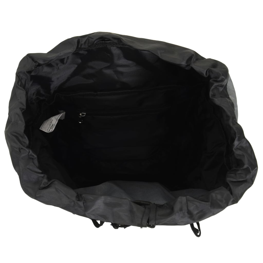 vidaXL Plecak turystyczny, szary, 80 L, tkanina Oxford