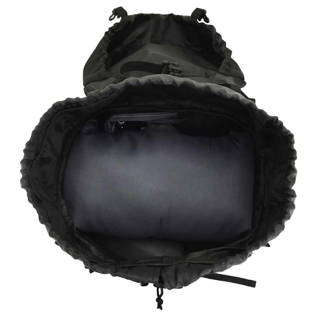 vidaXL Plecak turystyczny, czarny, 100 L, tkanina Oxford