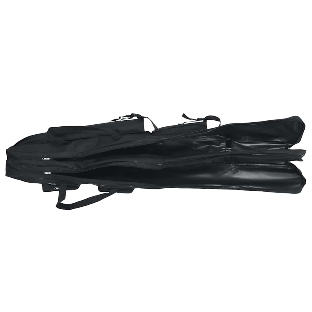 vidaXL Torba na wędkę, czarna, 160 cm, tkanina Oxford