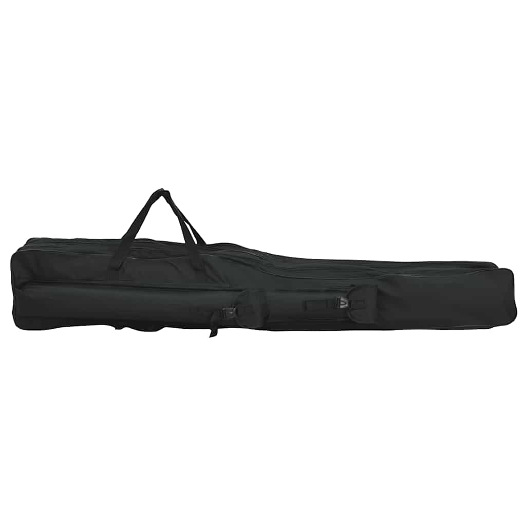 vidaXL Torba na wędkę, czarna, 160 cm, tkanina Oxford