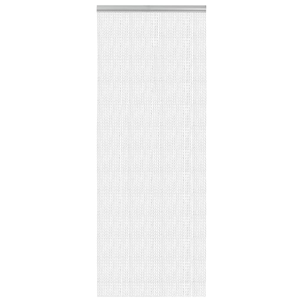 vidaXL Moskitiera łańcuchowa do drzwi, 80x201 cm, aluminium