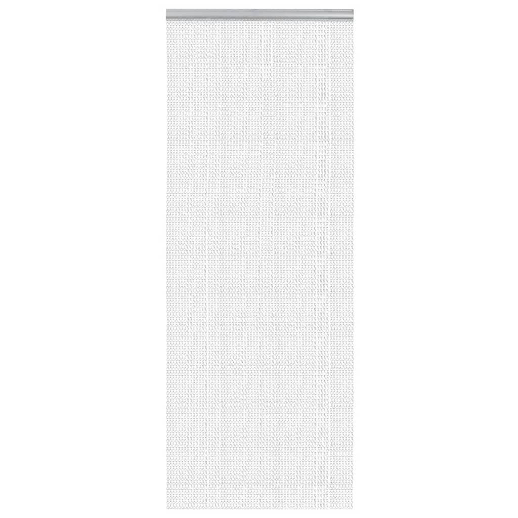 vidaXL Moskitiera łańcuchowa do drzwi, 80x212 cm, aluminium