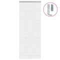 vidaXL Zasłona łańcuchowa do drzwi, 80x221 cm, aluminium