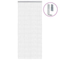 vidaXL Moskitiera łańcuchowa do drzwi, 90x200 cm, aluminium