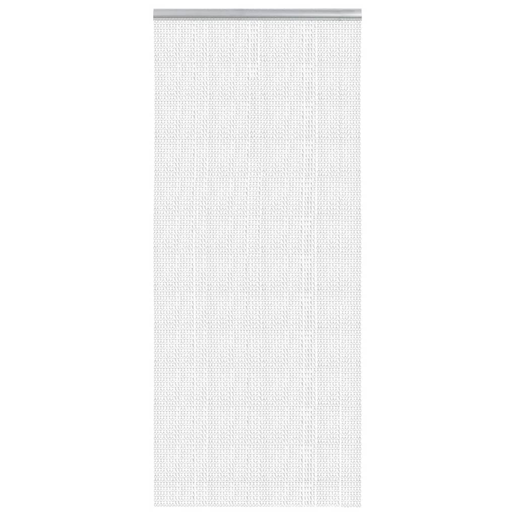 vidaXL Moskitiera łańcuchowa do drzwi, 90x212 cm, aluminium