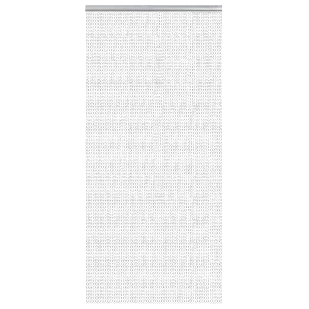 vidaXL Moskitiera łańcuchowa do drzwi, 100x212 cm, aluminium