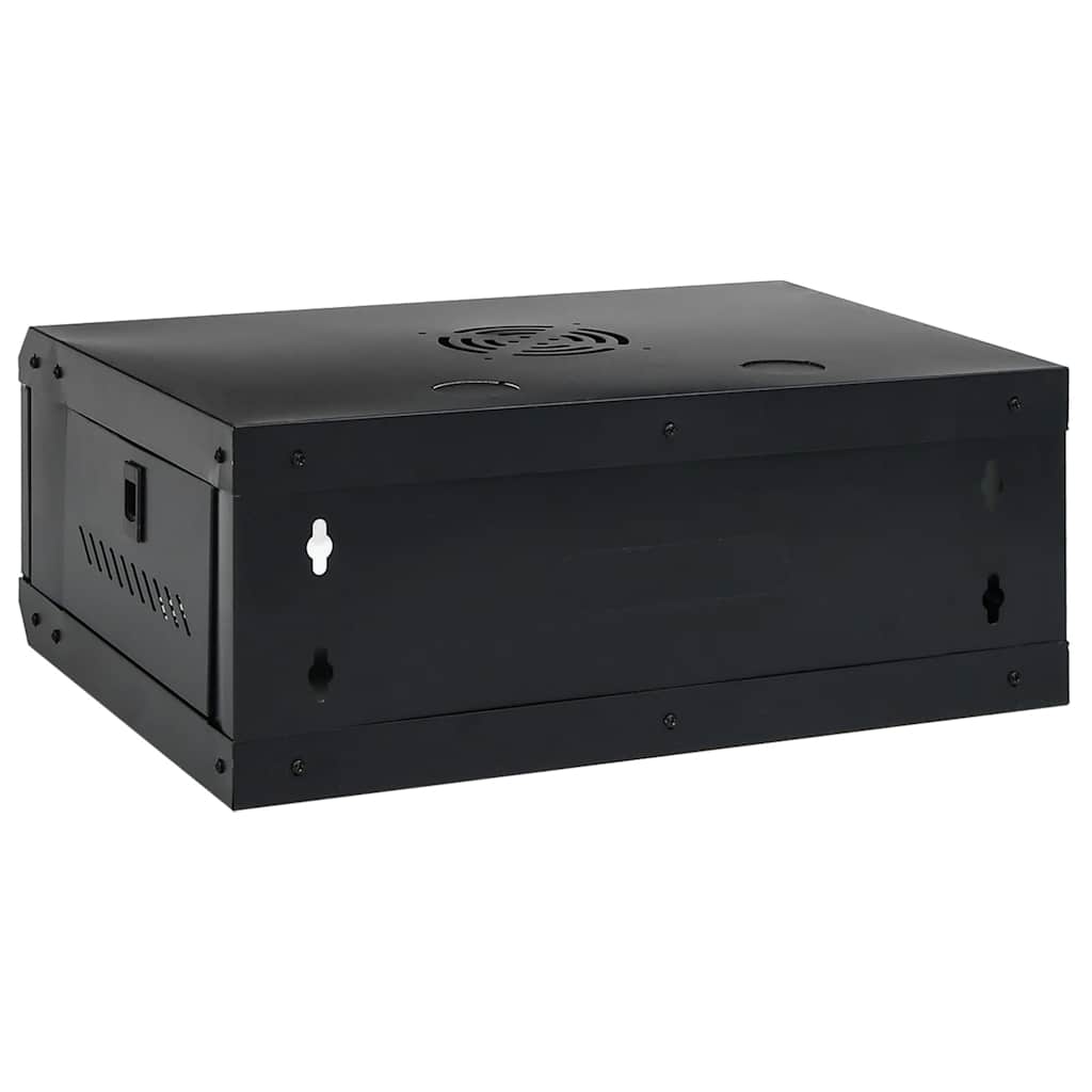 vidaXL Ścienna szafka serwerowa 4U, 19", IP20, 53x40x21 cm