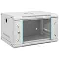 vidaXL 6U Szafka sieciowa ścienna 19" IP20 53x40x30 cm