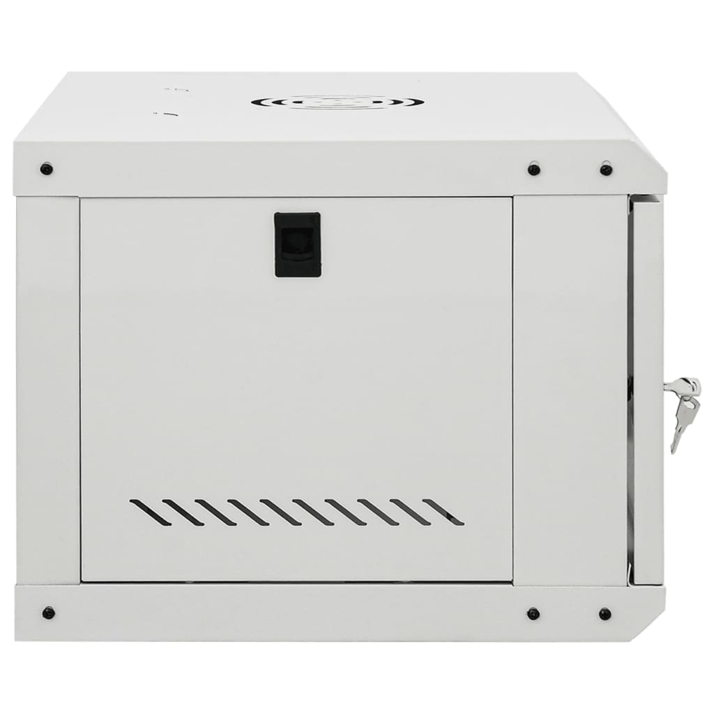 vidaXL 6U Szafka sieciowa ścienna 19" IP20 53x40x30 cm