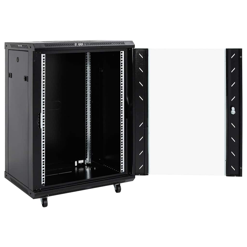 vidaXL Szafa sieciowa 15U z nóżkami obrotowymi 19" IP20 60x45x86 cm
