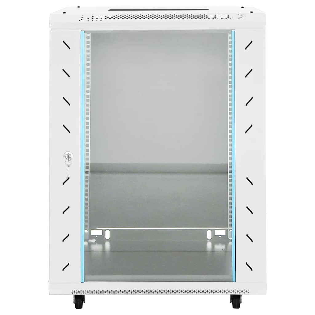 vidaXL Szafka serwerowa na kółkach, 15U, 19", IP20, 60x45x86 cm