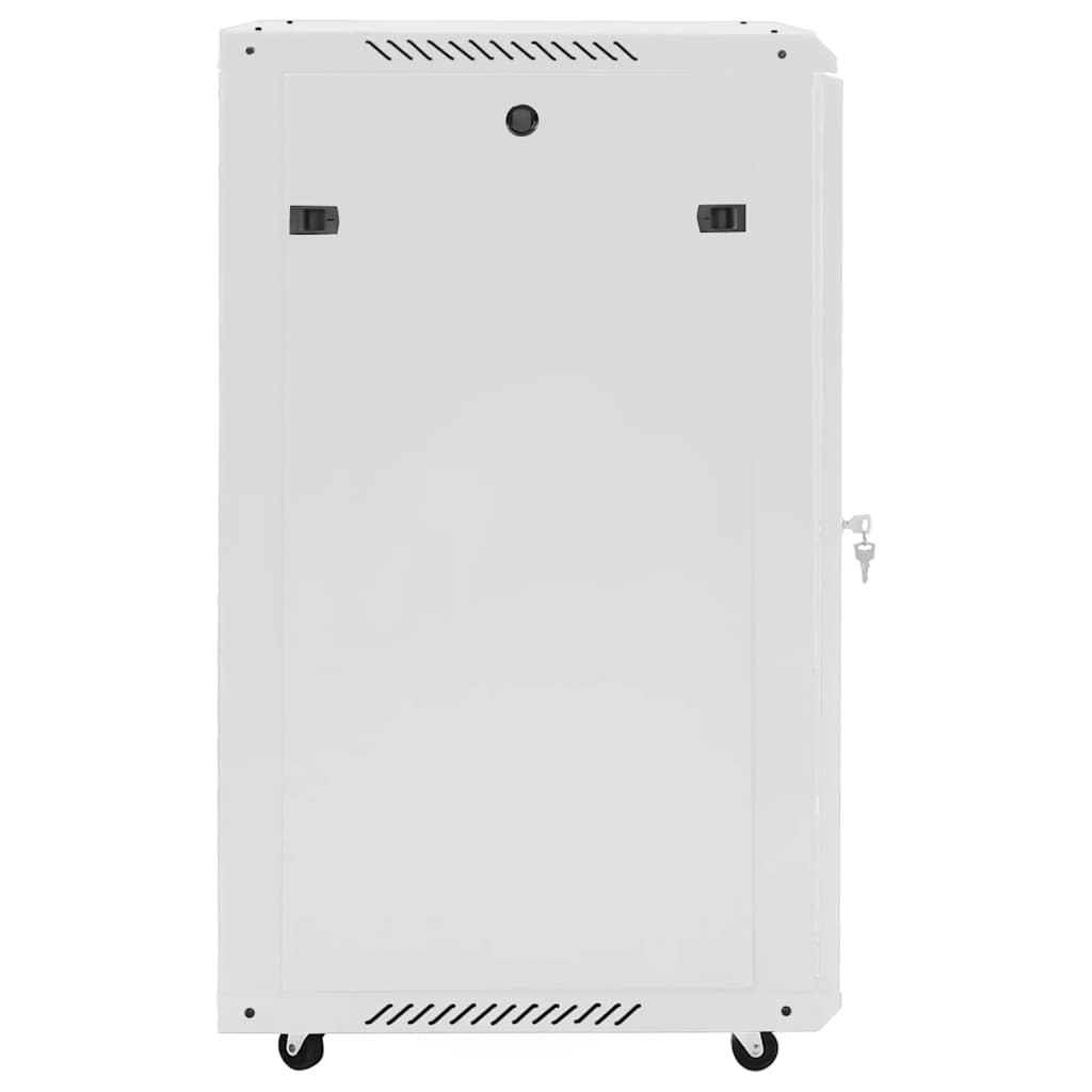vidaXL Szafka serwerowa z kółkami, 18U, 19", IP20, 60x60x100 cm