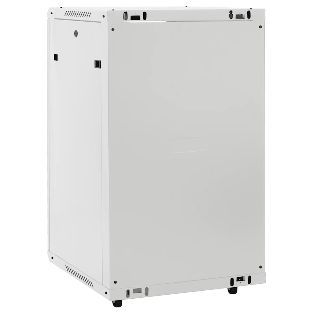 vidaXL Szafka serwerowa z kółkami, 18U, 19", IP20, 60x60x100 cm
