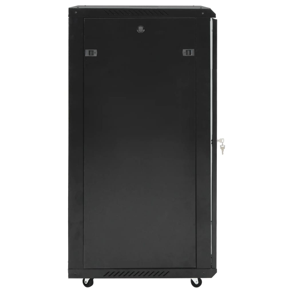 vidaXL Szafa sieciowa 22U z nóżkami obrotowymi 19" IP20 60x60x120 cm