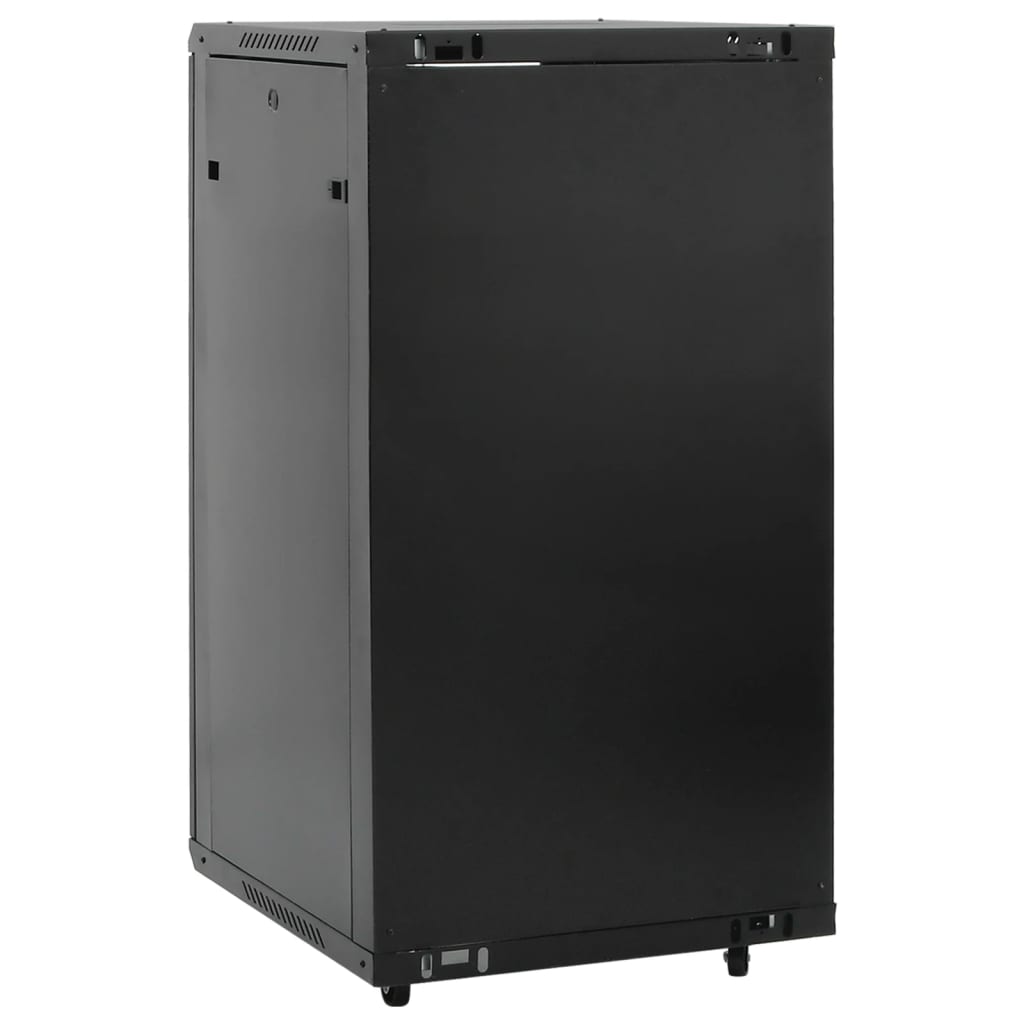 vidaXL Szafa sieciowa 22U z nóżkami obrotowymi 19" IP20 60x60x120 cm