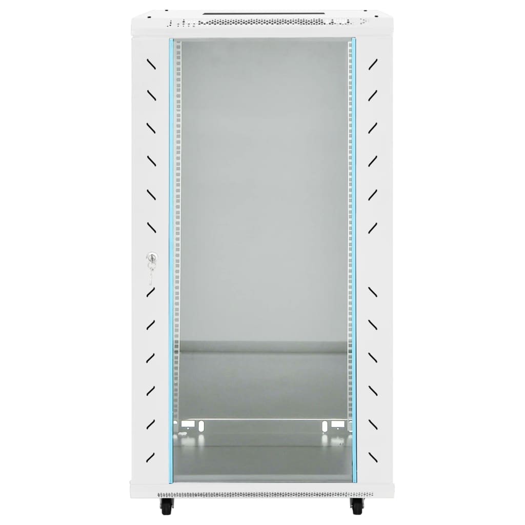 vidaXL Szafka serwerowa z kółkami, 22U, 19", IP20, 60x60x120 cm