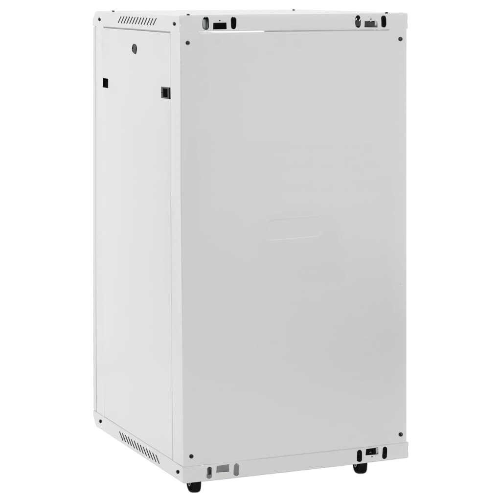 vidaXL Szafka serwerowa z kółkami, 22U, 19", IP20, 60x60x120 cm