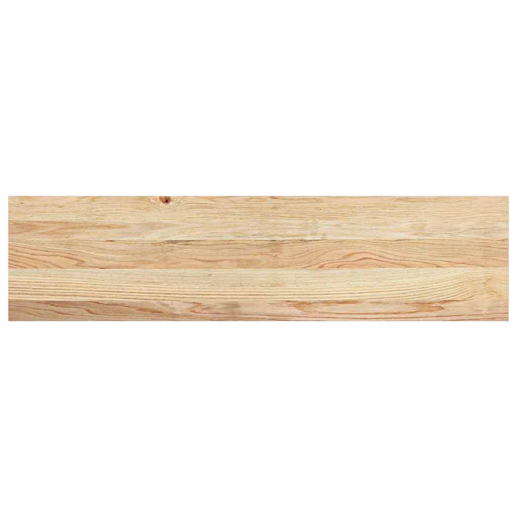 vidaXL Stopnie schodowe, 8 szt., surowe 100x30x2 cm lite drewno dębowe
