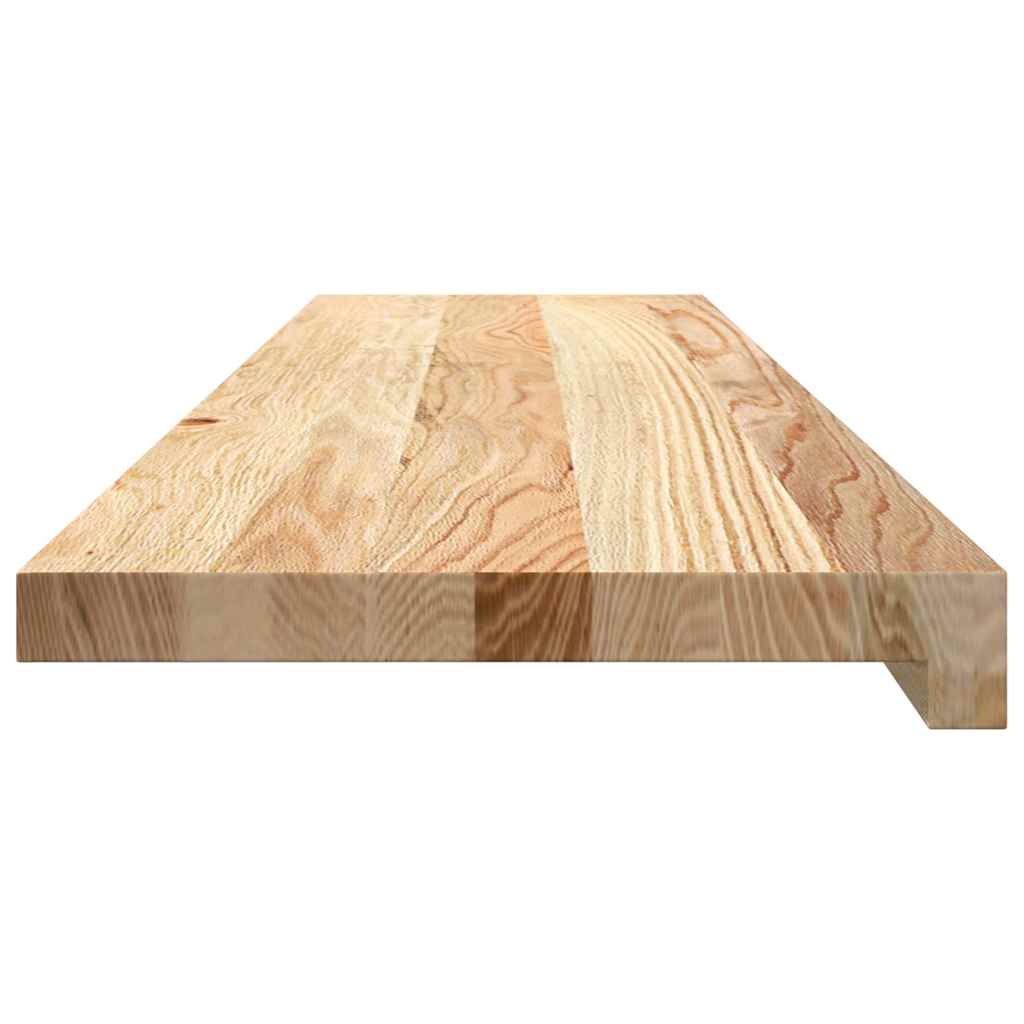 vidaXL Stopnie schodowe, 8 szt., surowe 100x30x2 cm lite drewno dębowe