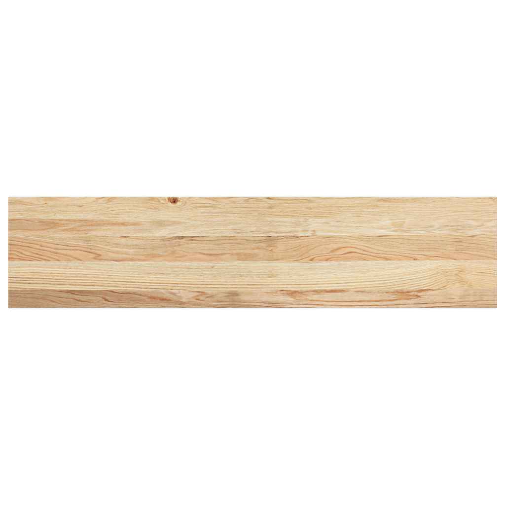 vidaXL Stopnie schodowe, 8 szt., surowe 110x30x2 cm lite drewno dębowe