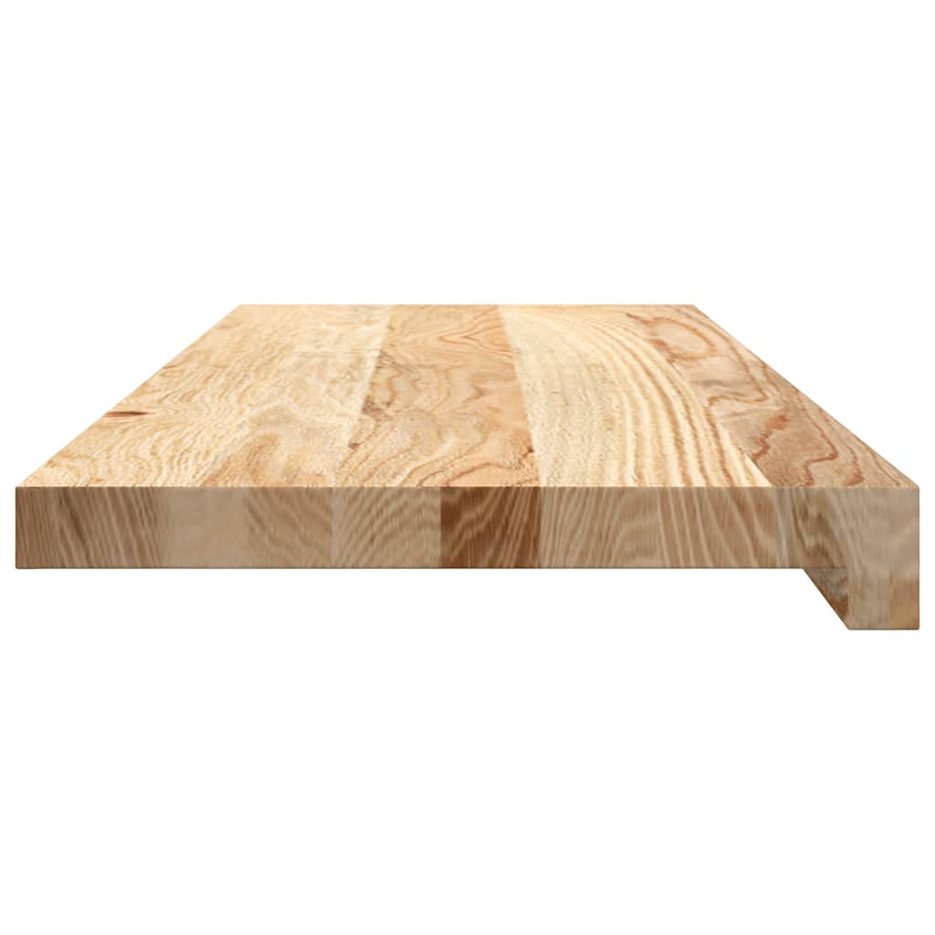 vidaXL Stopnie schodowe, 12 szt., surowe 70x25x2 cm lite drewno dębowe