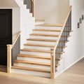 vidaXL Stopnie schodowe, 12 szt., surowe 70x25x2 cm lite drewno dębowe