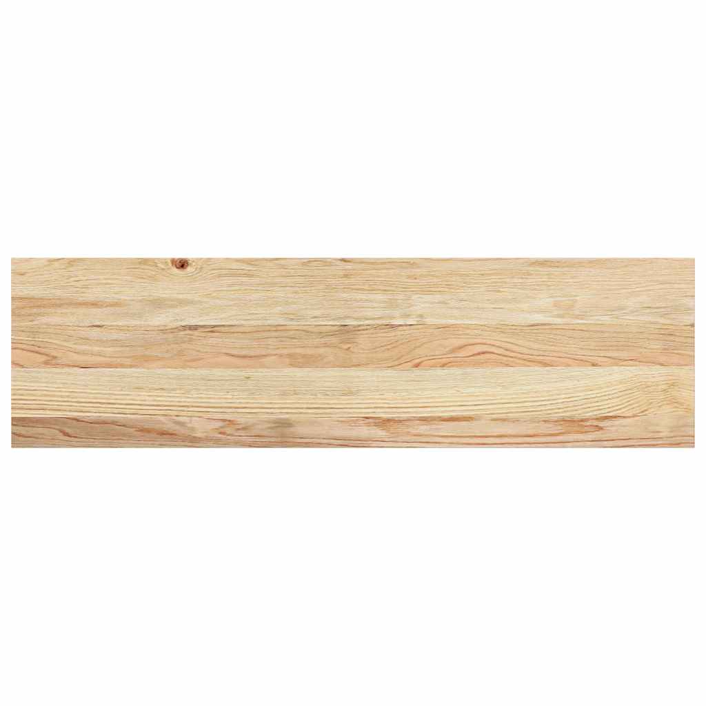 vidaXL Stopnie schodowe, 12 szt., surowe 90x25x2 cm lite drewno dębowe