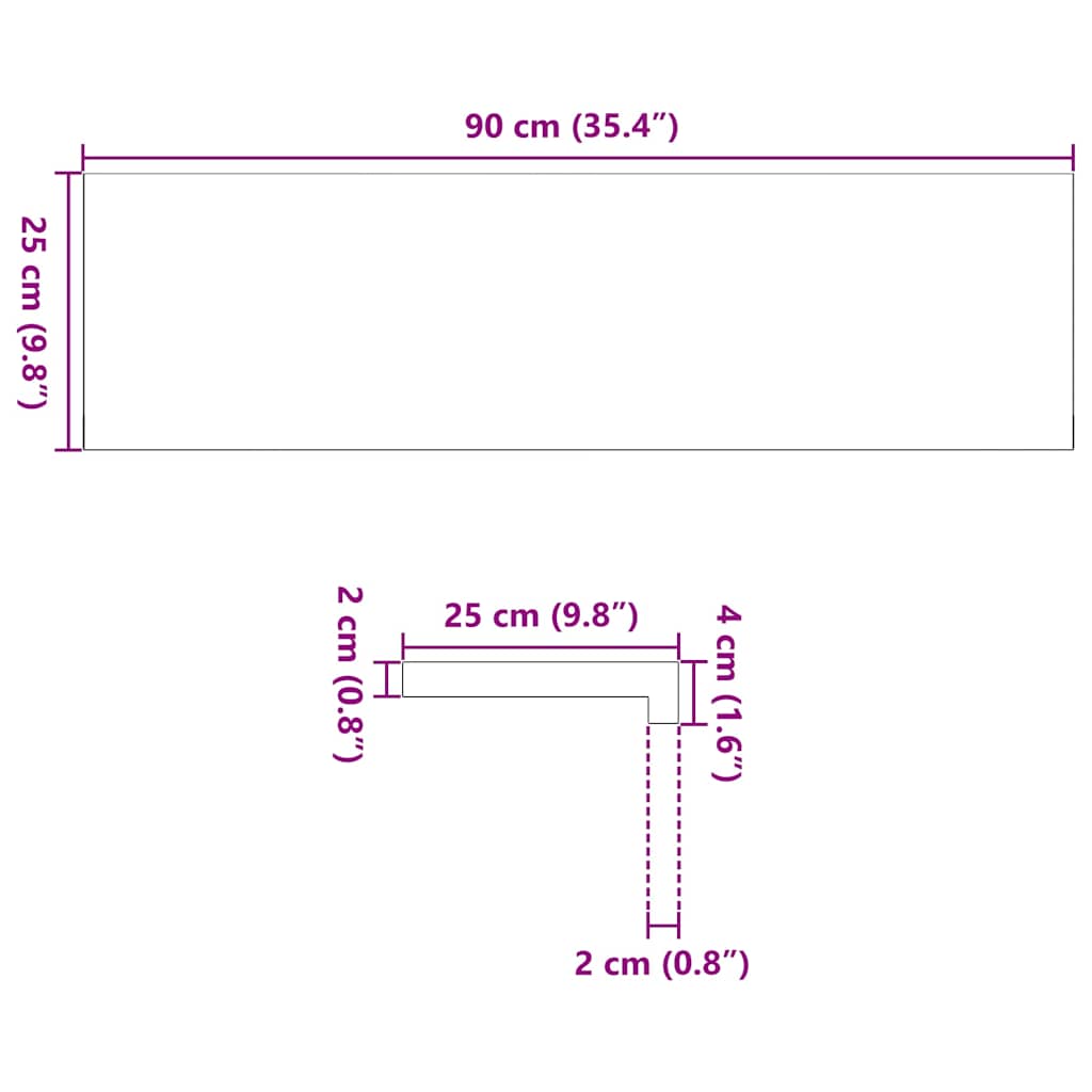 vidaXL Stopnie schodowe, 12 szt., surowe 90x25x2 cm lite drewno dębowe