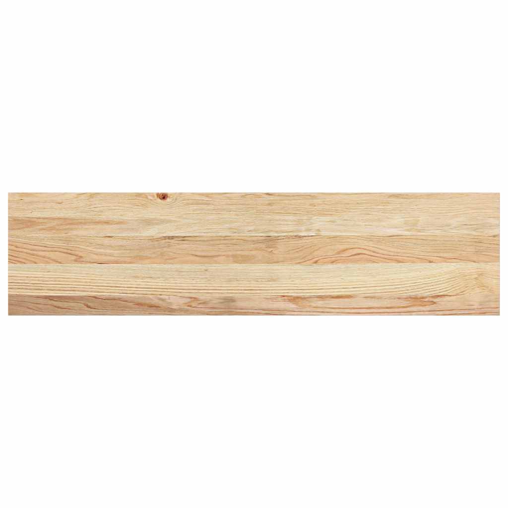 vidaXL Stopnie schodowe, 12 szt., surowe 100x25x2cm lite drewno dębowe