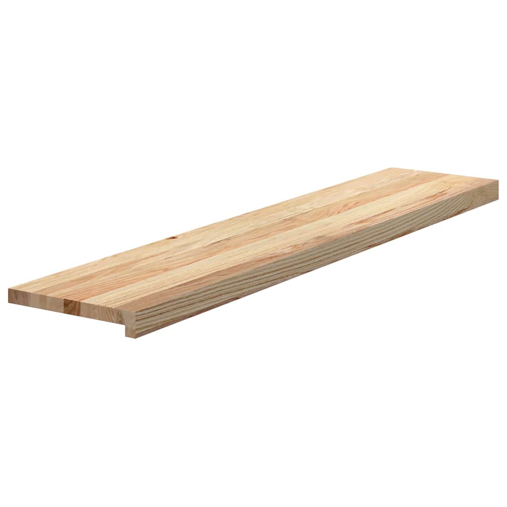 vidaXL Stopnie schodowe, 12 szt. surowe 120x30x2cm lite drewno dębowe