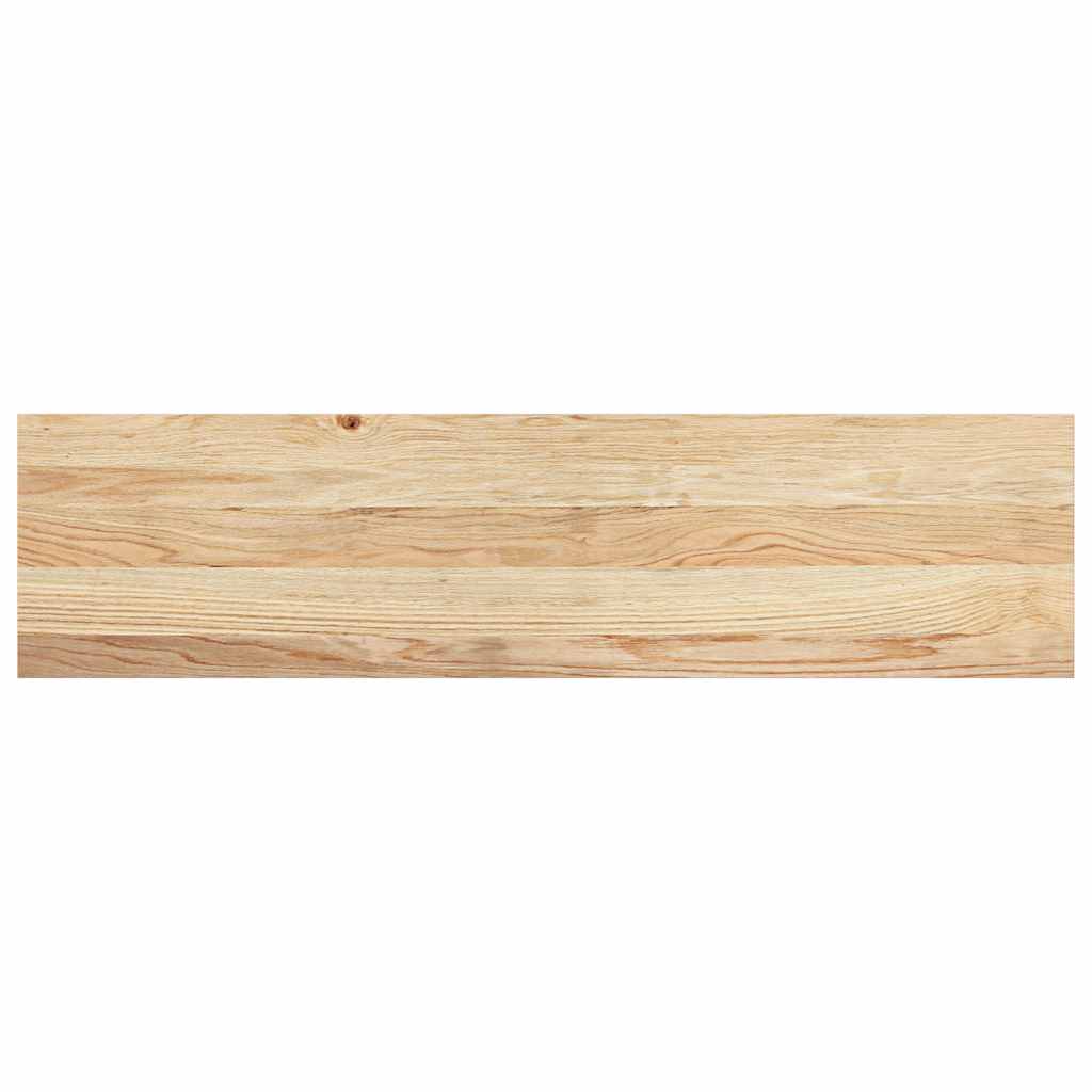 vidaXL Stopnie schodowe, 16 szt. surowe 100x25x2cm lite drewno dębowe