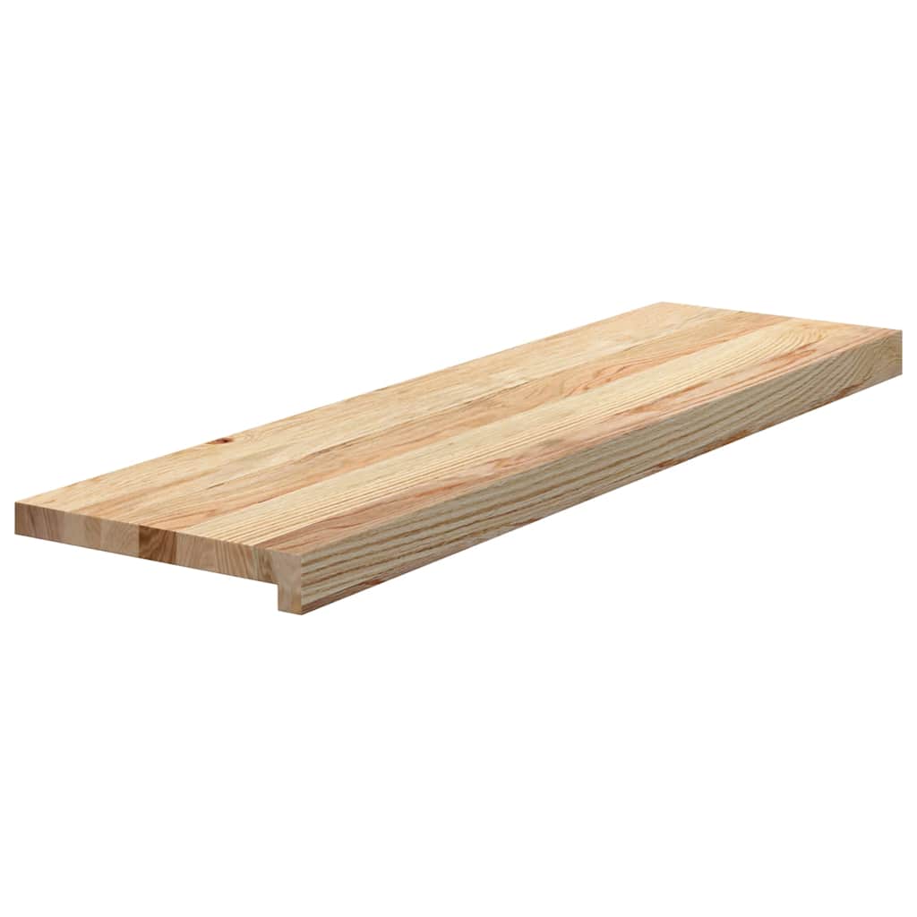 vidaXL Stopnie schodowe, 16 szt. surowe 90x30x2cm lite drewno dębowe