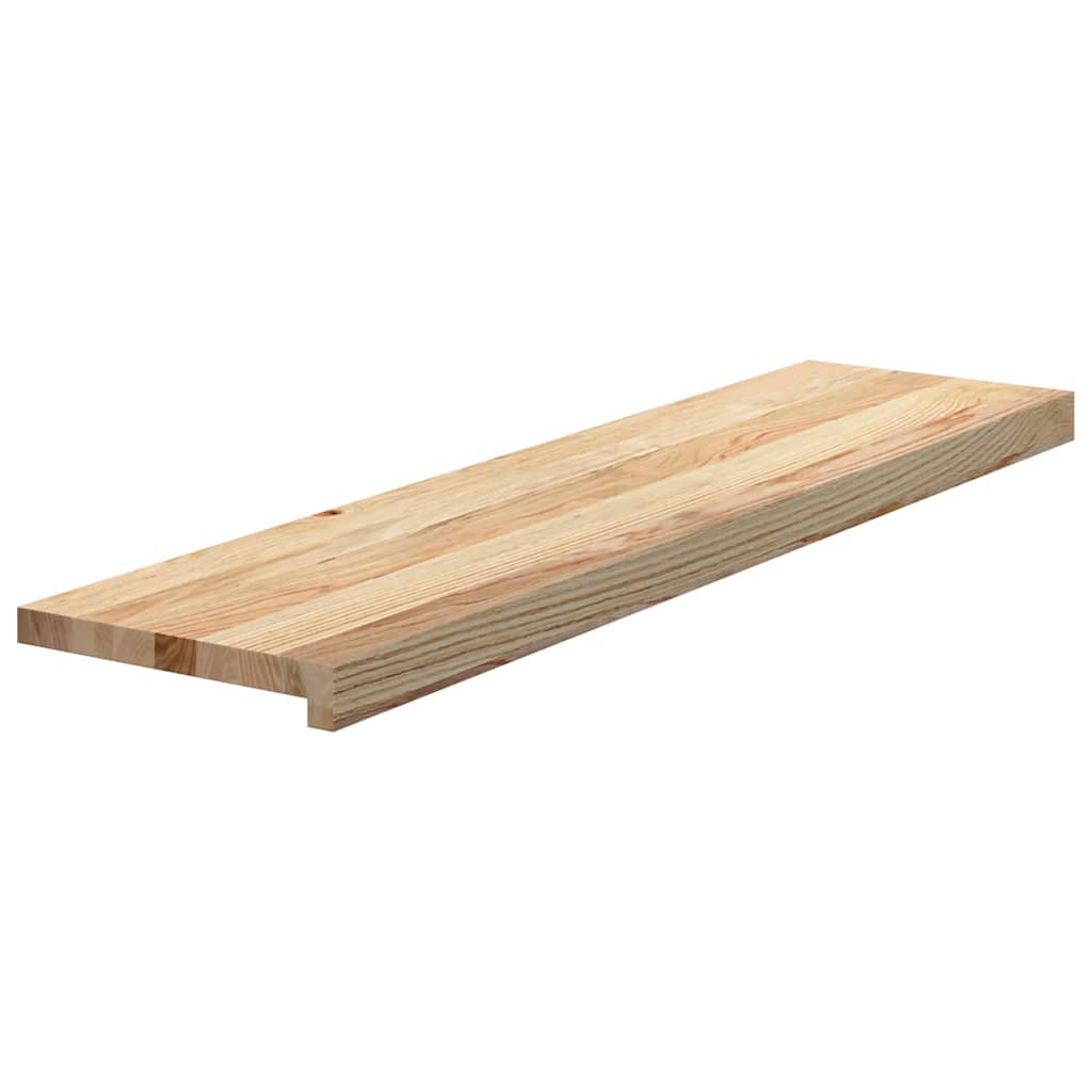 vidaXL Stopnie schodowe, 16 szt. surowe 100x30x2cm lite drewno dębowe