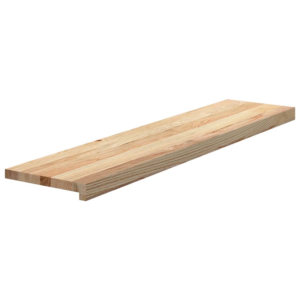 vidaXL Stopnie schodowe, 16 szt. surowe 110x30x2cm lite drewno dębowe