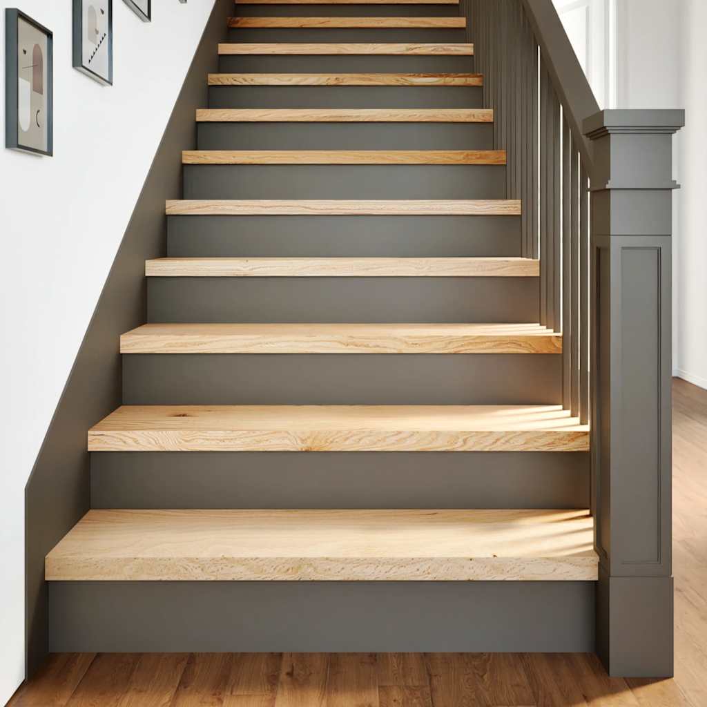 vidaXL Stopnie schodowe, 20 szt. surowe 90x25x2cm lite drewno dębowe