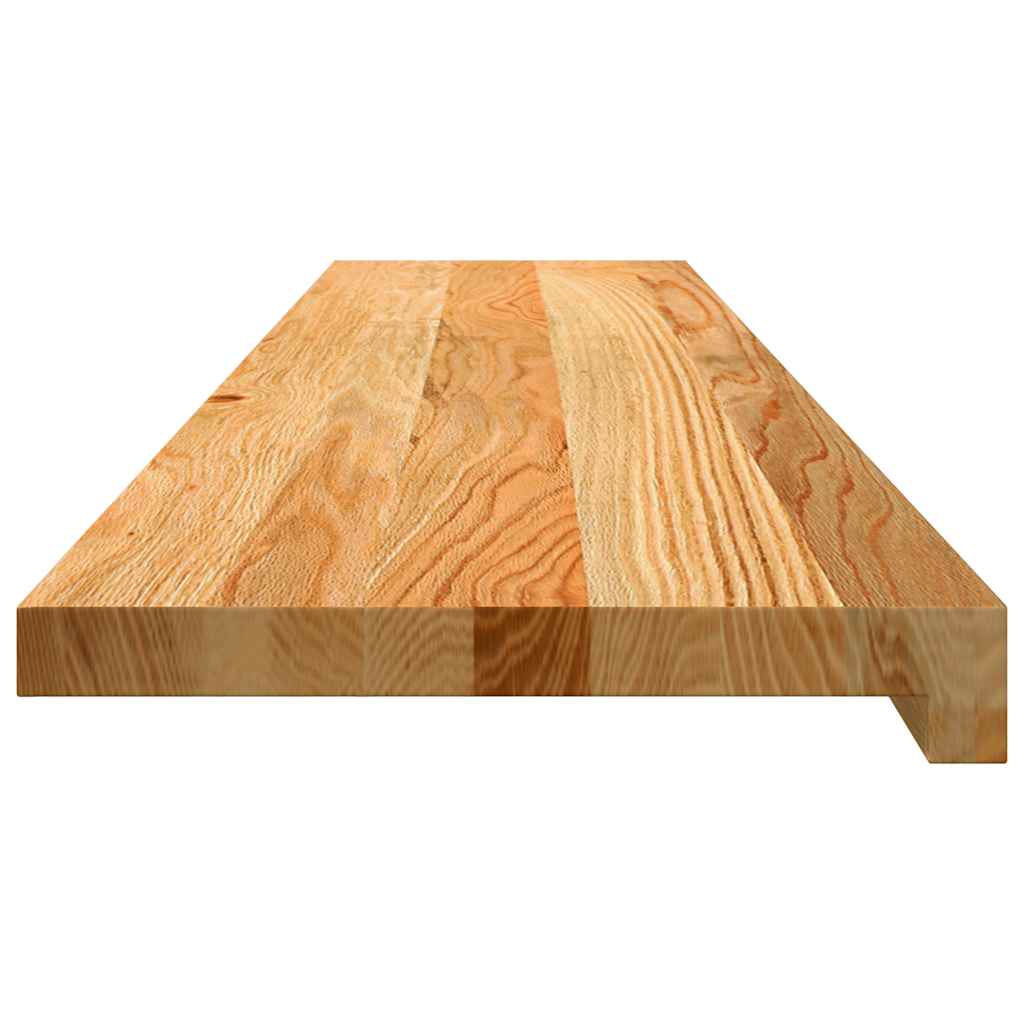 vidaXL Stopnie schodowe, 8 szt. brązowe 120x30x2cm lite drewno dębowe