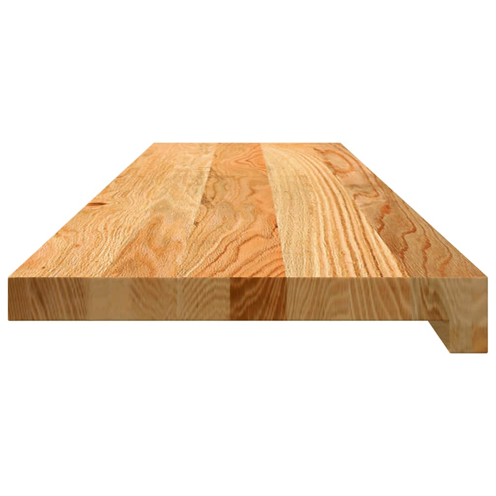 vidaXL Stopnie schodowe, 12 szt. brązowe 100x25x2cm lite drewno dębowe
