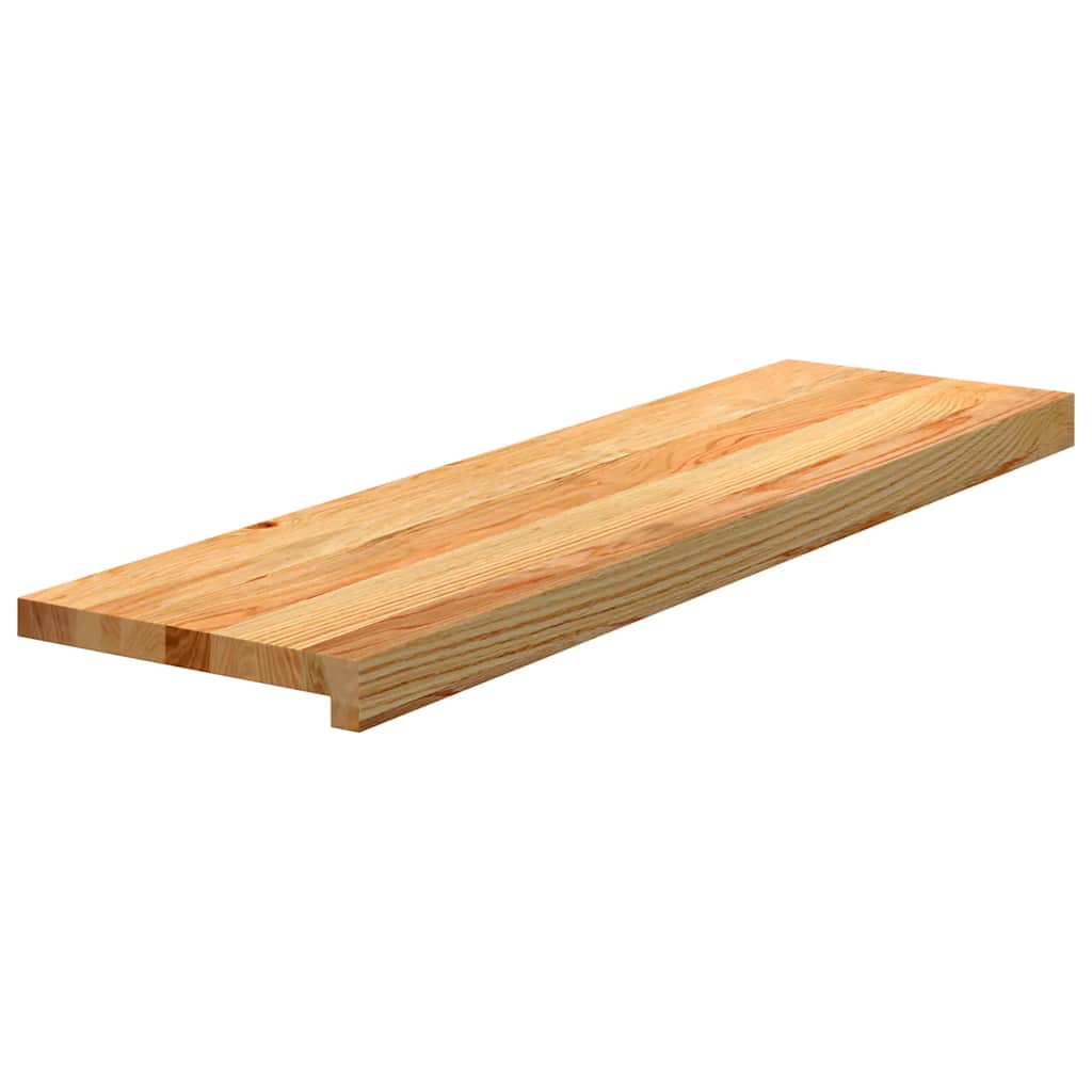 vidaXL Stopnie schodowe, 12 szt. brązowe 90x30x2cm lite drewno dębowe