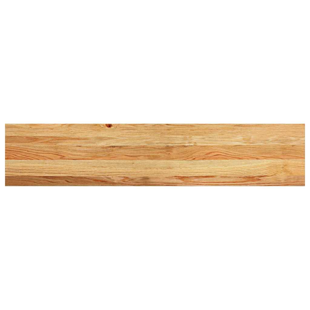 vidaXL Stopnie schodowe, 12 szt. brązowe 120x30x2cm lite drewno dębowe
