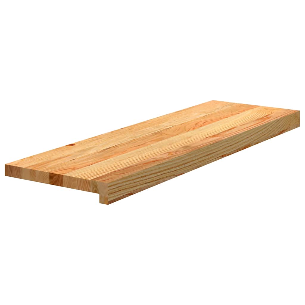vidaXL Stopnie schodowe, 16 szt. brązowe 80x30x2cm lite drewno dębowe