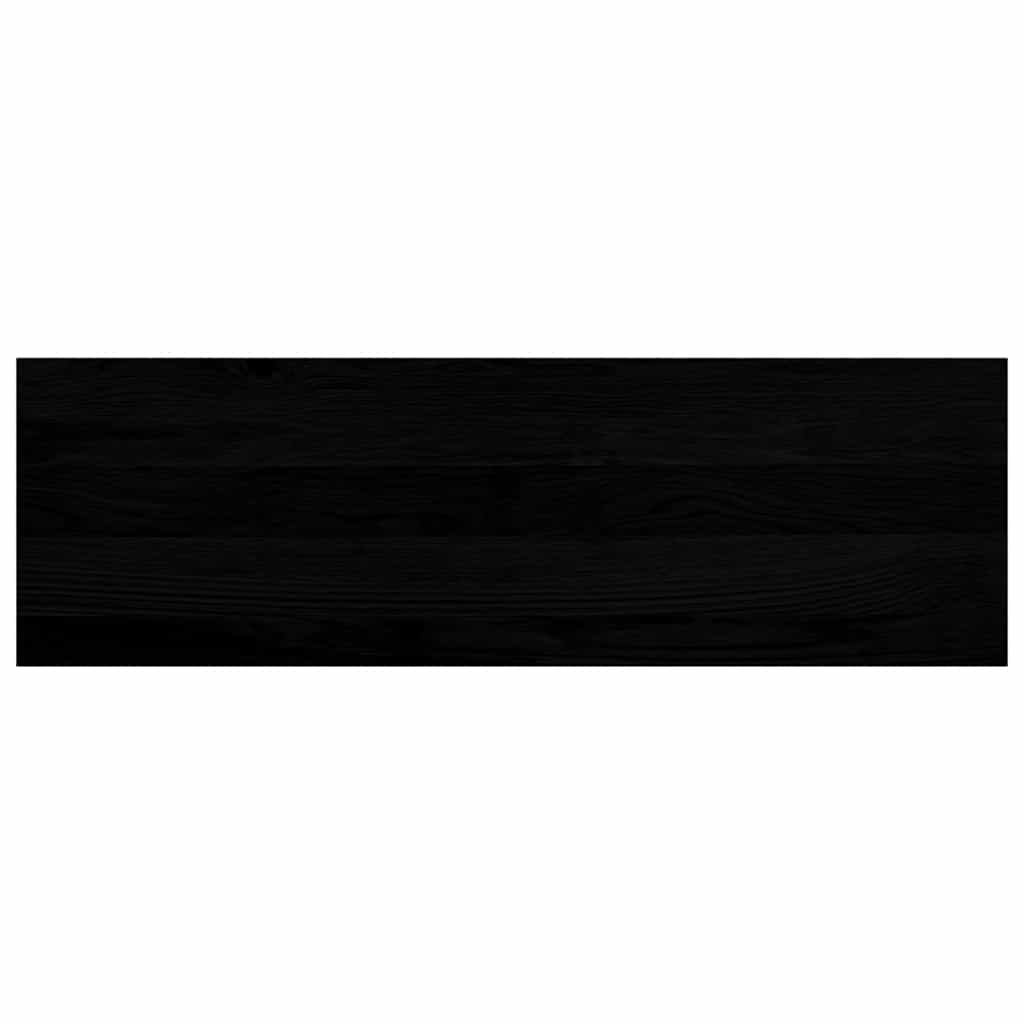 vidaXL Stopnie schodowe, 8 szt. brązowoczarne 80x25x2 cm lite drewno dębowe