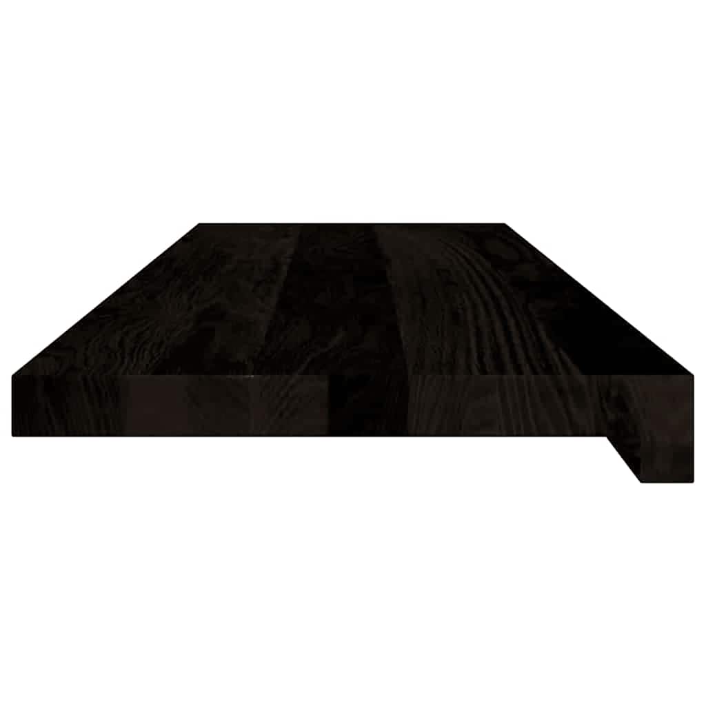 vidaXL Stopnie schodowe 12 szt. brązowoczarne 80x25x2 cm lite drewno dębowe