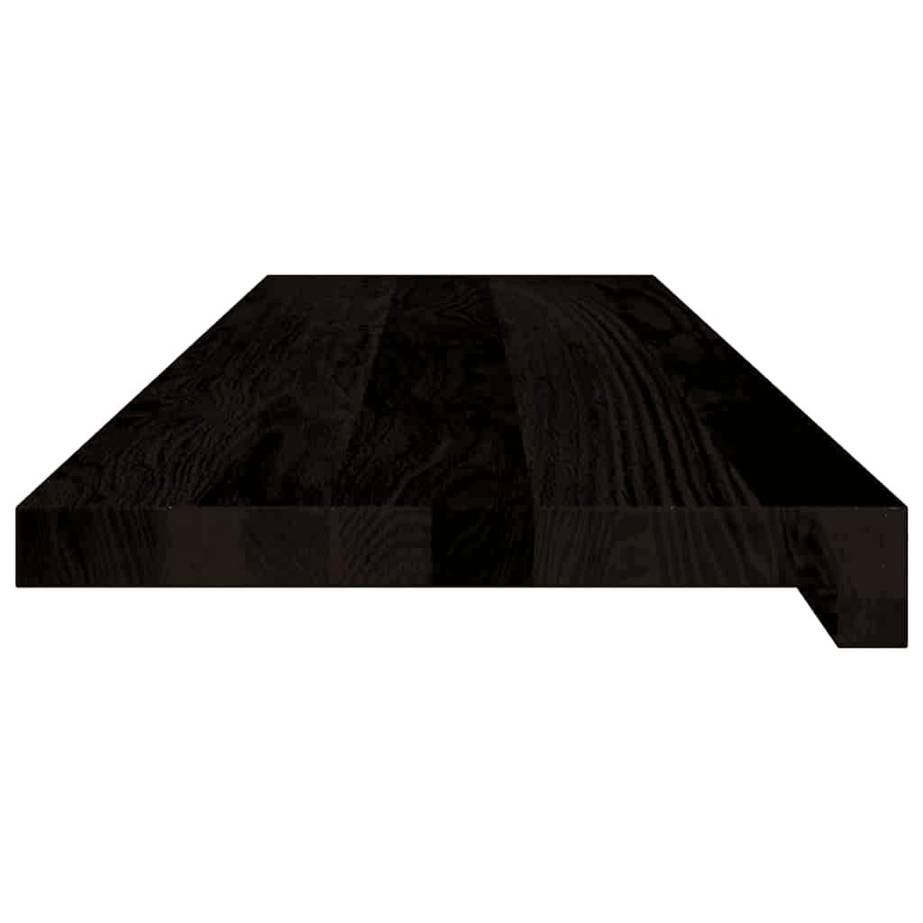 vidaXL Stopnie schodowe 12 szt. brązowoczarne 90x25x2 cm lite drewno dębowe