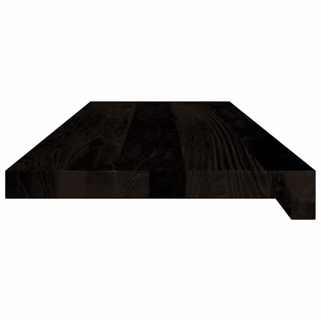 vidaXL Stopnie schodowe 12 szt. brązowoczarne 80x30x2 cm lite drewno dębowe