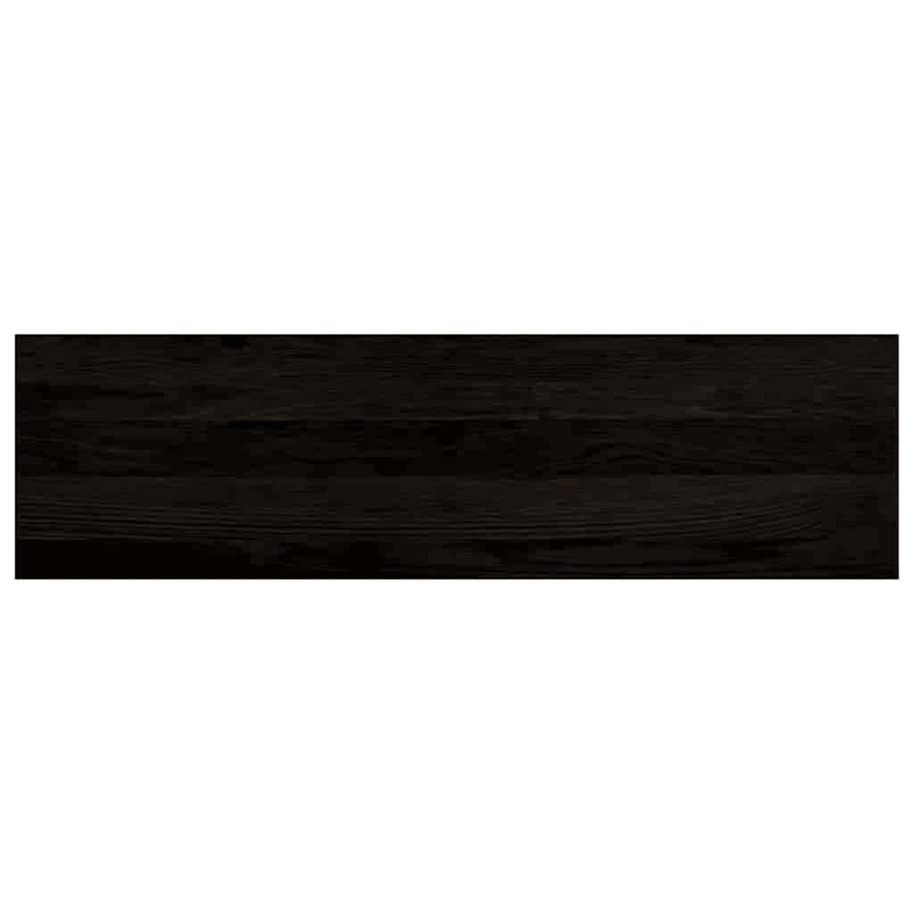 vidaXL Stopnie schodowe 12 szt. brązowoczarne 90x30x2 cm lite drewno dębowe