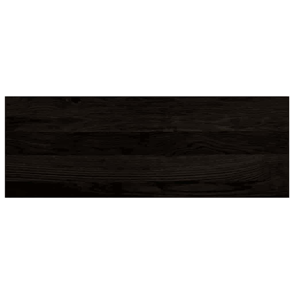 vidaXL Stopnie schodowe 16 szt. brązowoczarne 70x25x2 cm lite drewno dębowe