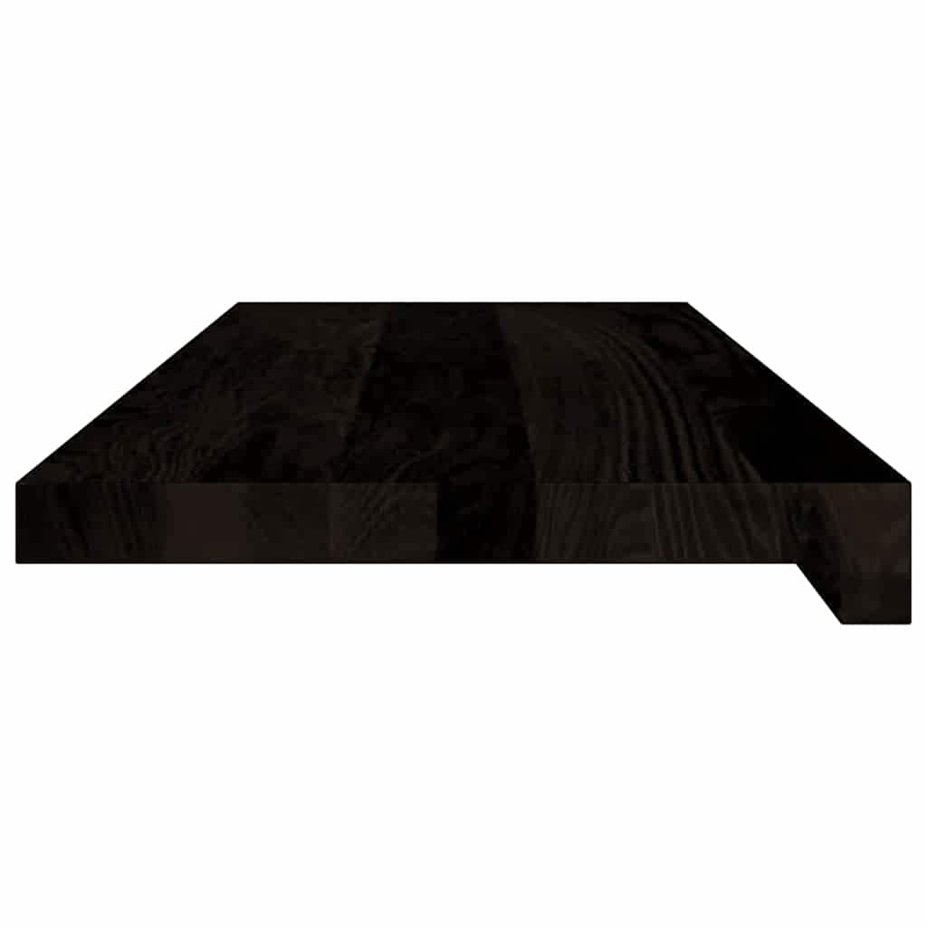 vidaXL Stopnie schodowe 16 szt. brązowoczarne 70x25x2 cm lite drewno dębowe