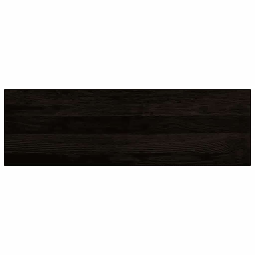 vidaXL Stopnie schodowe 16 szt. brązowoczarne 80x25x2 cm lite drewno dębowe